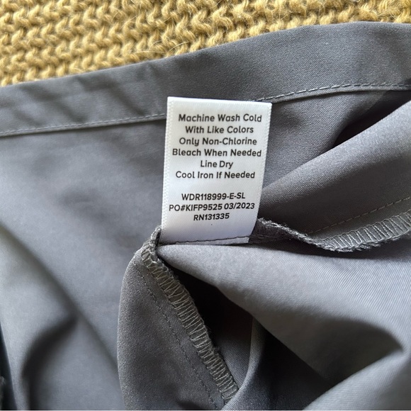 EVEREVE Charcoal Gray Quarter Zip Scout Athletic Dress - Size M - Picture 4 of 8